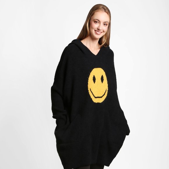 P/S New Happy Face Super Soft Wearable Blanket·Wrap·Shawl·Ponchos·Cape· - Picture 2 of 7